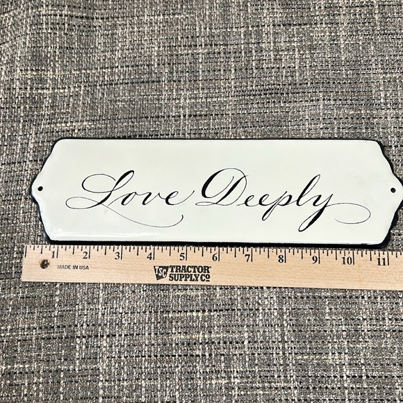 Decorative Coffee and Love Sign Set - Black and White - Picture 5 of 6